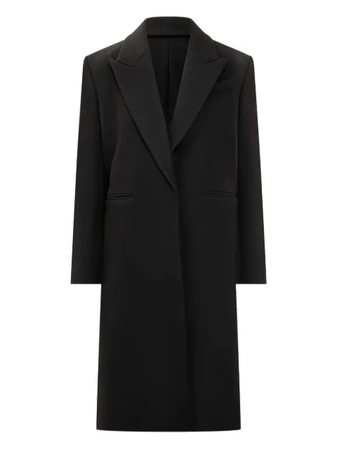 Givenchy single-breasted wool coat Black BWC0DZ15X2