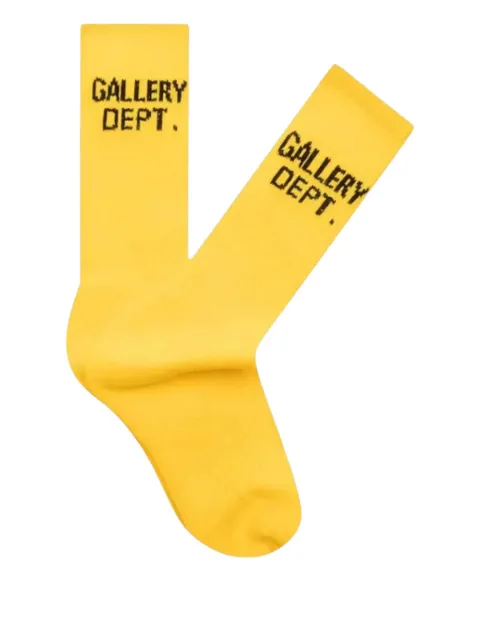 GALLERY DEPT. Clean socks Yellow 9GSHT2OF