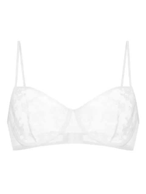 Zhilyova The Tara floral-lace bra White 217010402