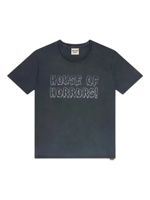 GALLERY DEPT. House of Horrors-print T-shirt Black MUSYZWYO