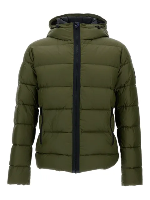Fay hooded quilted jacket Green NAM32510620