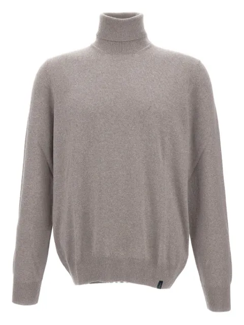 Fay turtleneck wool sweater Grey NMMC1512440CQT