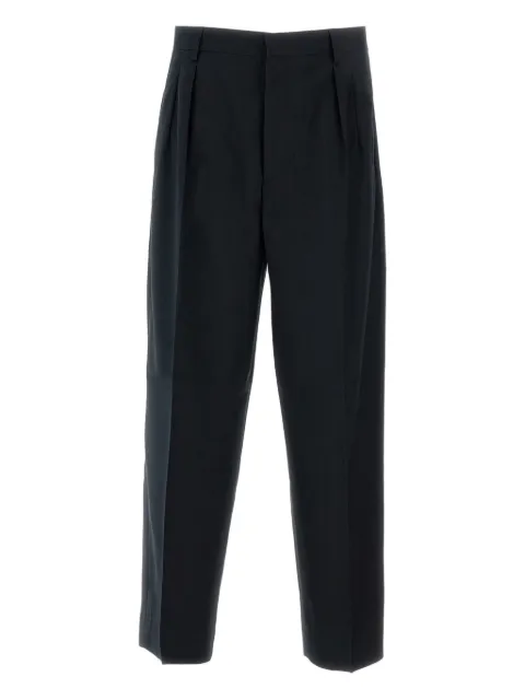 Cellar Door pleated straight-leg trousers Black WA110532WC90099