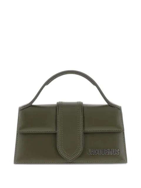 Jacquemus leather top-handle shoulder bag Green BAW00006AC01C02