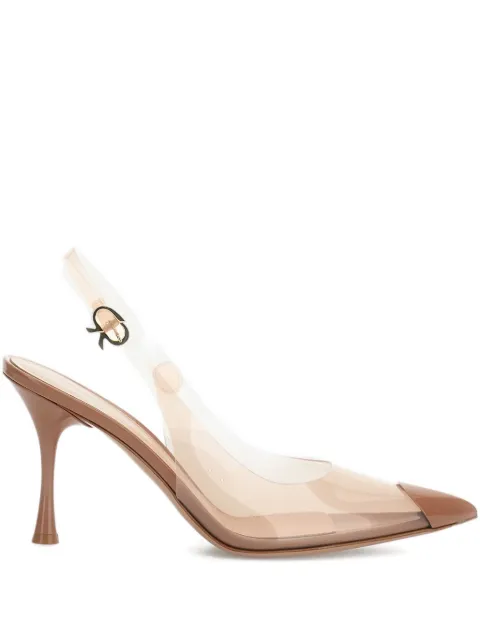 Gianvito Rossi Diana slingback pumps White G9554285LACGSV