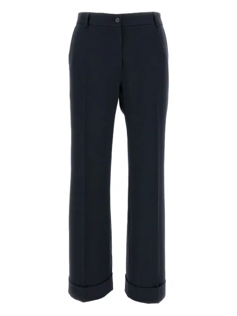 Alberto Biani belt-loop trousers Blue CC835WO024181