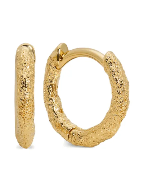 Monica Vinader mini Antica huggie earrings Gold GPEAANTXNON