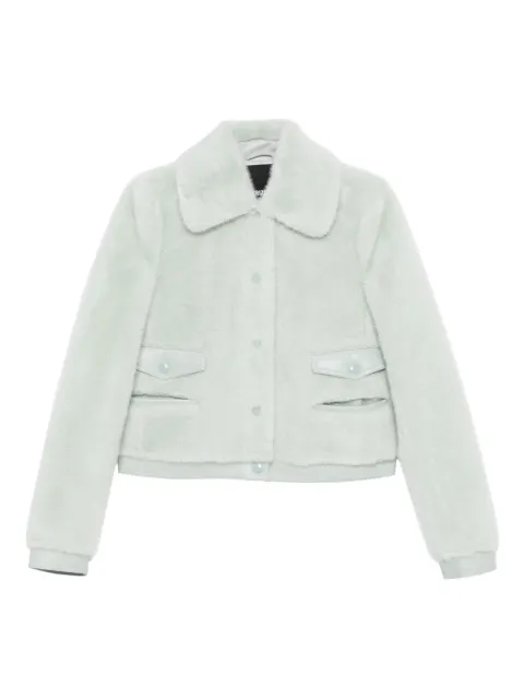 Patrizia Pepe shirt-collar pocket jacket Green 8O0204E073