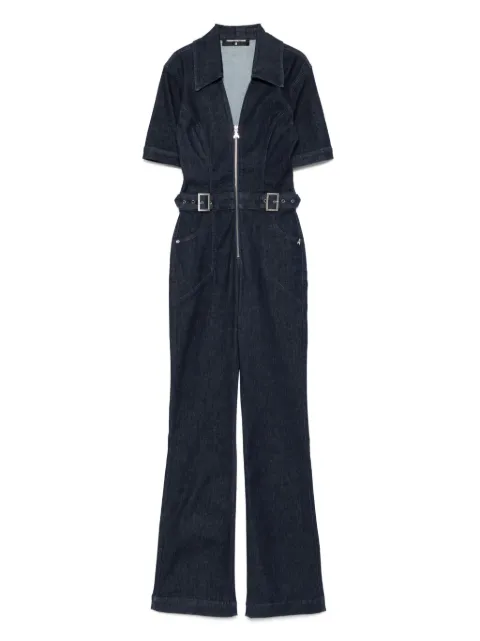 Patrizia Pepe zip-fastening buckle jumpsuit Blue 8T0048D117