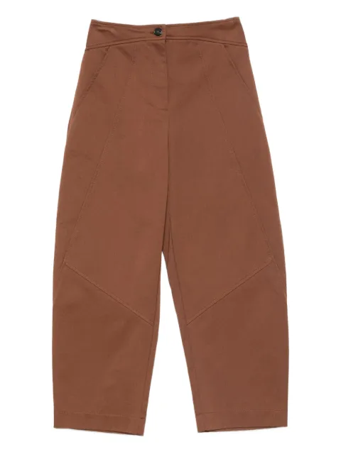 Patrizia Pepe panelled balloon trousers Brown 8P0753A633