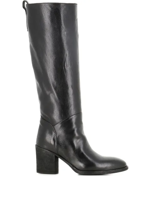 Officine Creative leather block-heel boots Black OCDELI004IGNIS1000