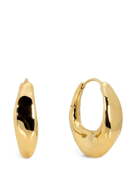 Monica Vinader medium Antica hoop earrings Gold GPEAANT1NON