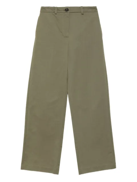 Patrizia Pepe high-waisted trousers Green 8P0764A633