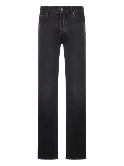 Haikure five-pocket straight-leg jeans Black HEM03228DF119L0894