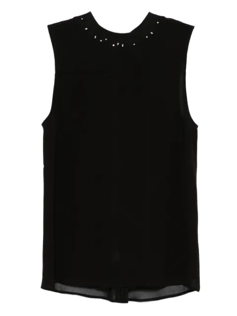 Forte Forte embellished sleeveless top Black 14091MYTOP