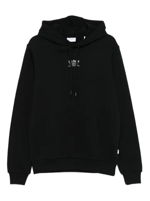 Les Deux Established logo hoodie Black 1000479