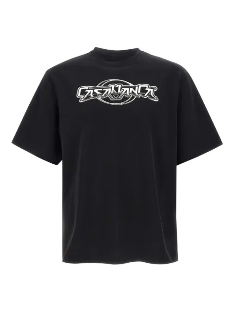 Casablanca metallic logo T-shirt MAW25JTS04403