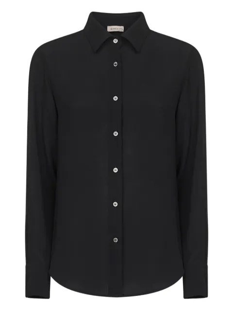 Blanca Vita button-fastening shirt Black CORTEN6534ONICE