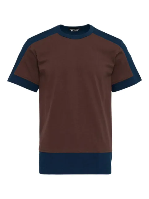 Comme des Garçons Homme Deux colourblock T-shirt Blue DPT013
