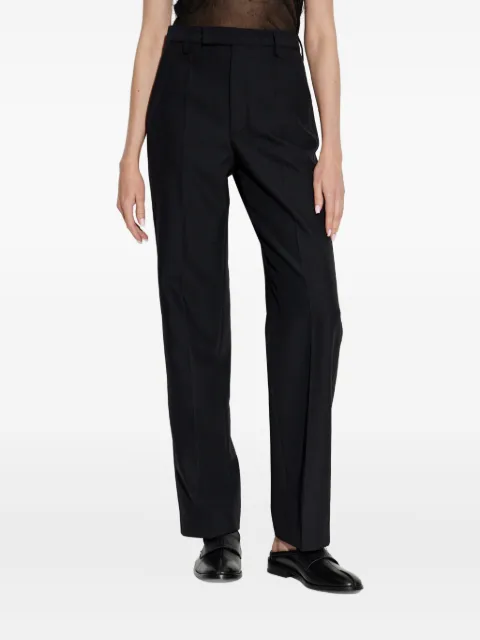 MM6 Maison Margiela pressed-crease trousers Black S62KB0244M35653