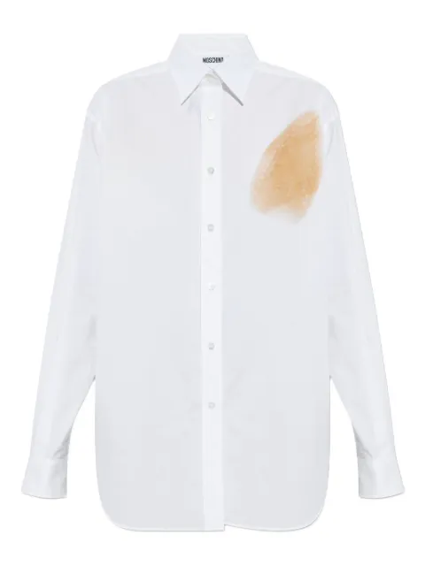 Moschino abstract-print shirt White 02065531