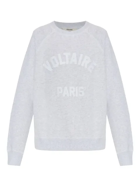 Zadig&Voltaire logo-detail sweatshirt Grey JWSS01722