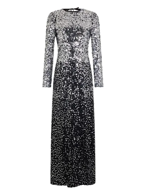 Rabanne sequin ombre-effect long dress Silver 25HJRO263CU0014