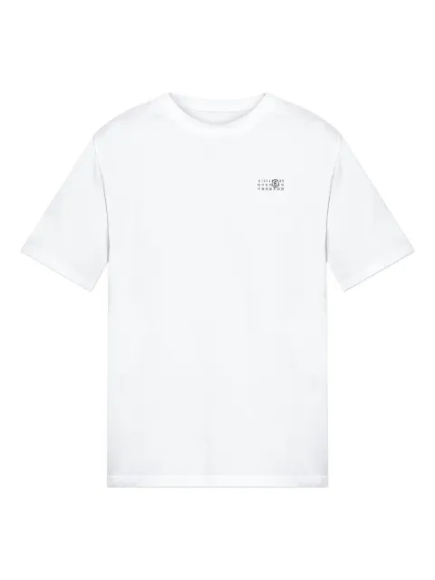 MM6 Maison Margiela number-print cotton T-shirt White SH2GC0031M20048
