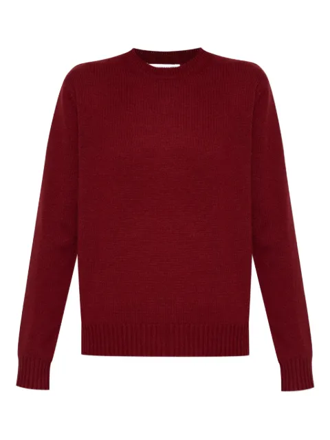 Max Mara crew-neck cashmere sweater Red 2521366012600