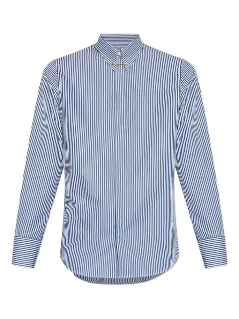 DSQUARED2 Easy striped bar shirt Blue S74DM0959D35271