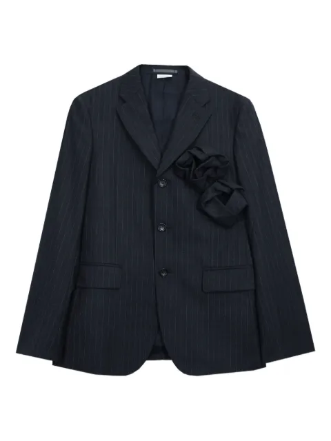 Comme des Garçons Homme Deux pinstripe blazer Grey DPJ043