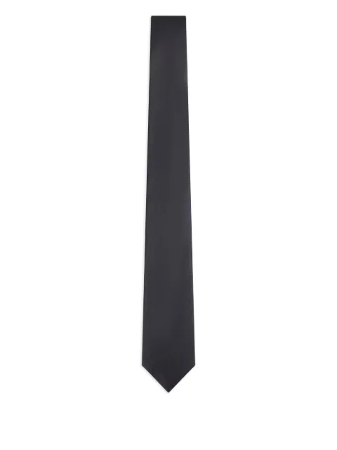 Giorgio Armani jacquard-weave silk tie Black 3600878P998