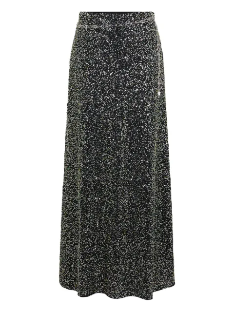 Rabanne sequin-embellished maxi skirt Black 25HCJU143PO0401