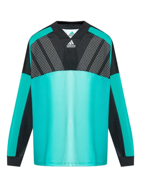 adidas EQT colour-block dot-print jersey Blue JV7639