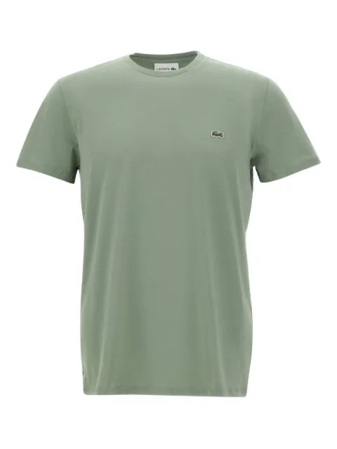 Lacoste logo-patch T-shirt Green TH6709S86
