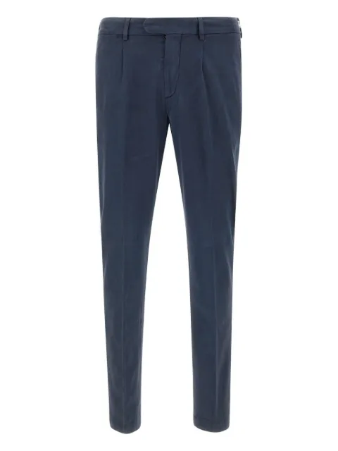 DEVORE single-pleat trousers Blue DVR33G046TC394