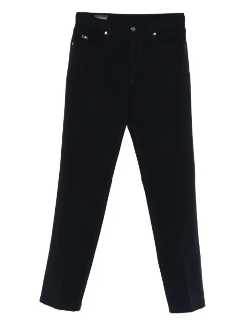 Emporio Armani logo-detail trousers Blue EM000763AF18079