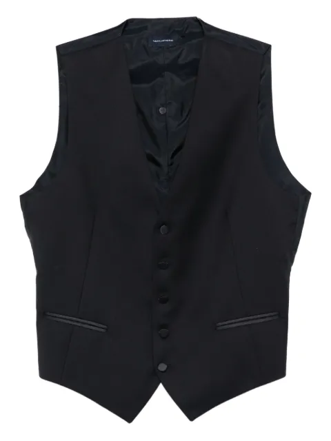 Tagliatore button-fastening sleeveless waistcoat Blue GFBK05ALIS060001U