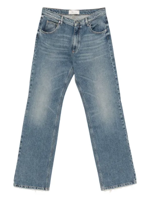 Blumarine frayed-hem jeans Blue 2J204B