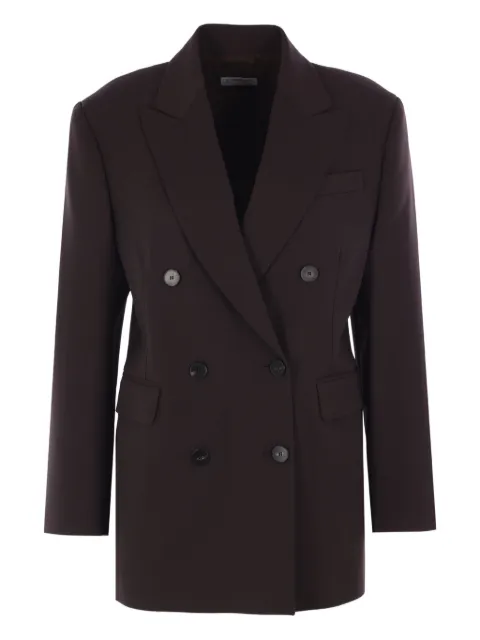 Alberto Biani double-breasted blazer Brown II878WO024161