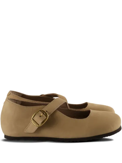Birkenstock Tracy buckle-strap ballet flats Neutrals 1029776
