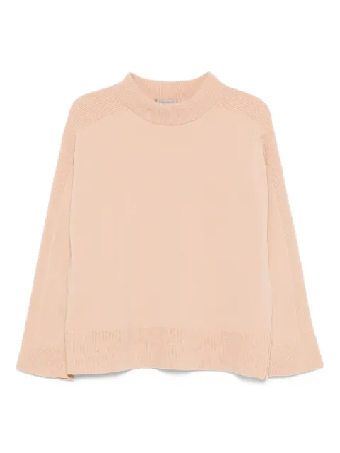 D.Exterior crew-neck sweater Neutrals 61363