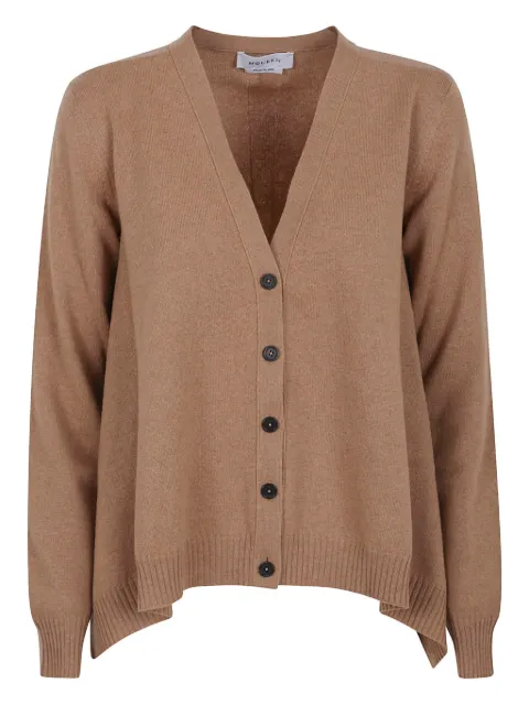 Alexander McQueen cashmere buttoned cardigan Brown 839877Q1BEU