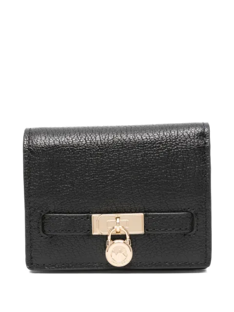 Michael Kors lock-accent wallet Black 32F5GNXD1L