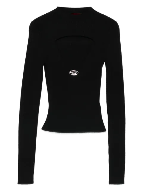 Diesel M-Olina ribbed top Black A189040PLBF