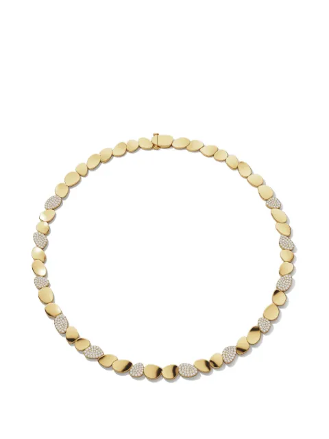 APM Monaco Galet Choker necklace Gold YC8035OX