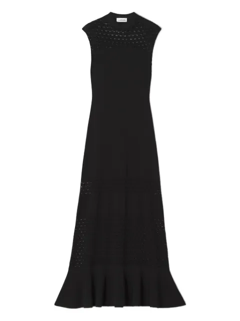 Lanvin A-line maxi dress Black RWDR0045K076