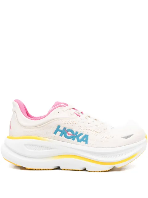 HOKA Bondi 9 logo sneakers Neutrals 1162012