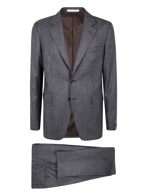 Tagliatore single-breasted wool suit Grey 2FNJ22B01150035
