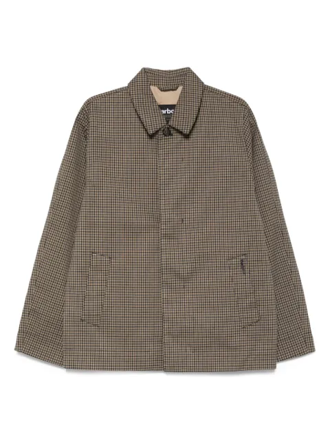 Barbour checked shirt jacket Blue MSP0163SPST